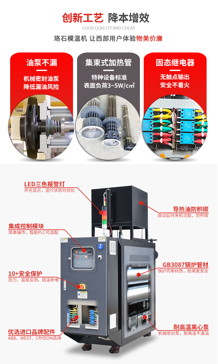 反應(yīng)釜模溫機(jī)優(yōu)勢(shì)